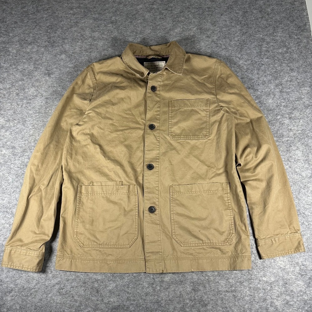 Fat Face Mens Tan British Designed Chore Utility Jacket Large